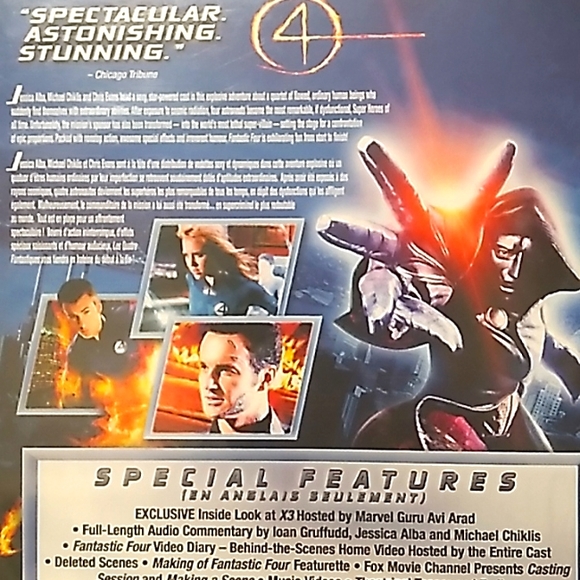 DVD MOVIE BUNDLE "FANTASTIC 4"- 2 MOVIES-2 DISKS - Picture 2 of 3